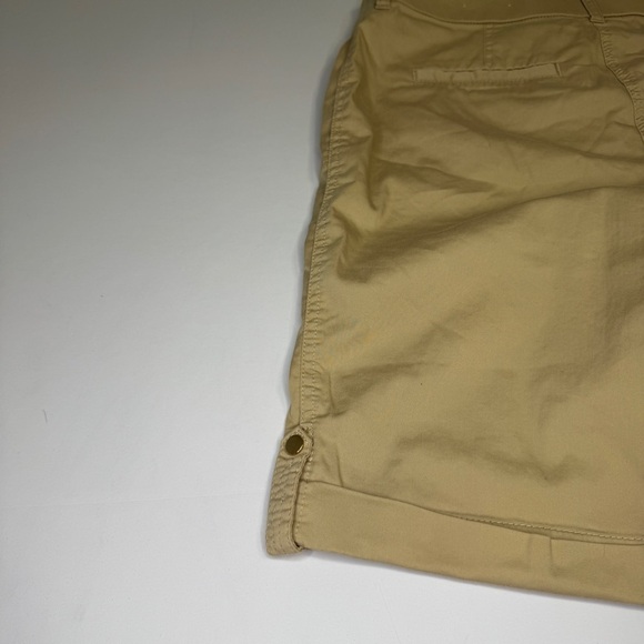 Chico’s Bermuda Shorts Size 00 (US 0/XS) Khaki Stretch Utility Casual - Picture 6 of 15